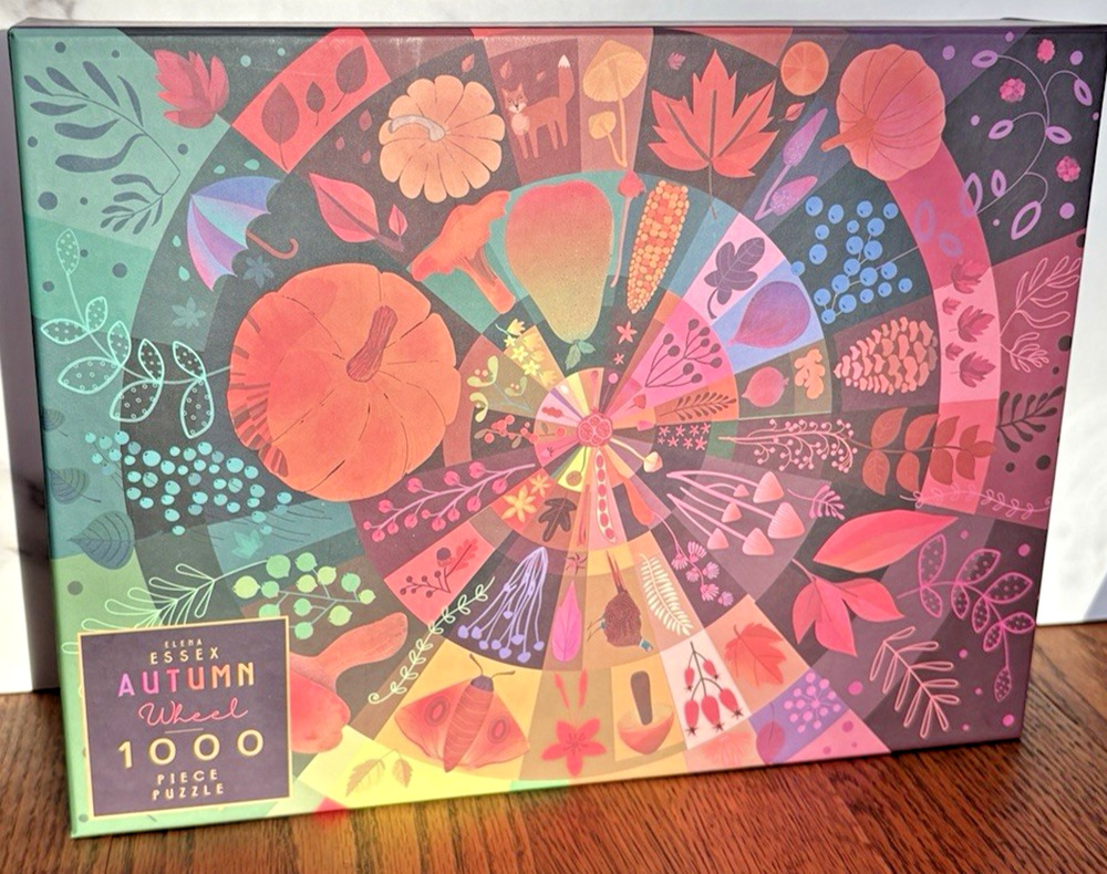 Elena Essex Jigsaw Puzzles Autumn Wheel 1000 Pieces 50 x 70 cm Colorful Plants